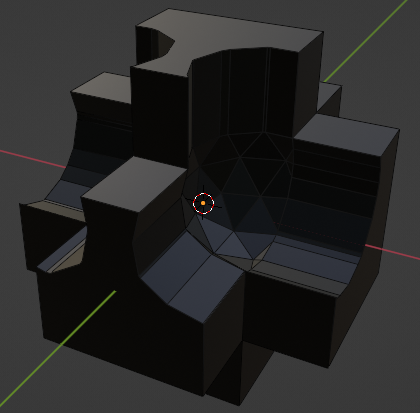 Boolean extrude using raycast