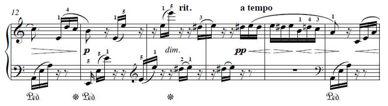 This is the part of Für Elise I'm asking about