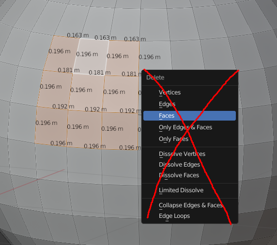 Modeling - How To Delete Polygons/edges/vertices At Once, Without ...