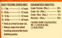 Average Cat Treats, showing directions to "Feed as a treat to your cat"