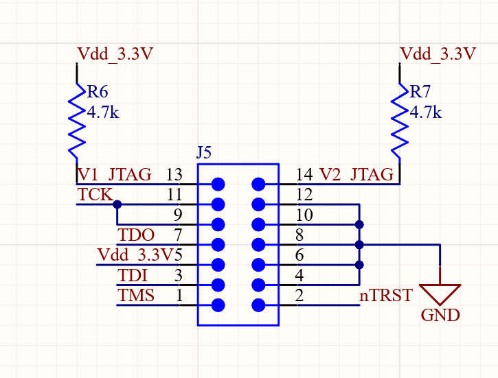 JTAG header