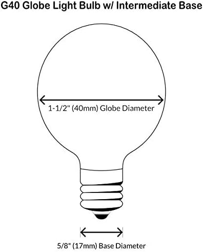 G40 bulb is 