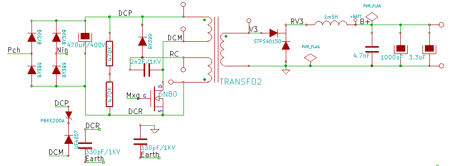 Single switch Fwd Converter