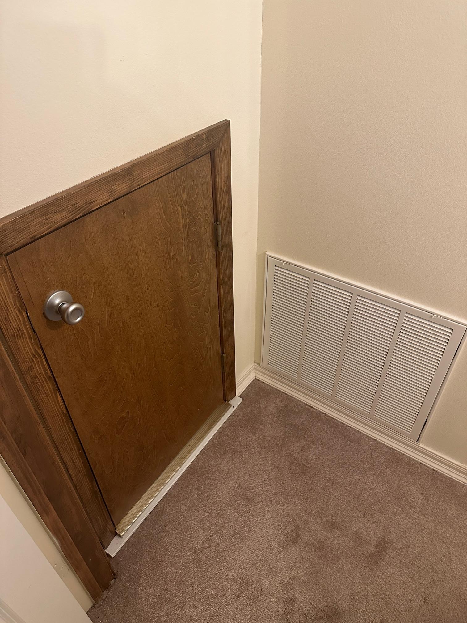 Crawlspace Door