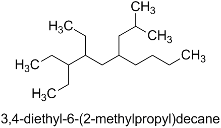 3,4-diethyl-6-(2-methylpropyl)decane