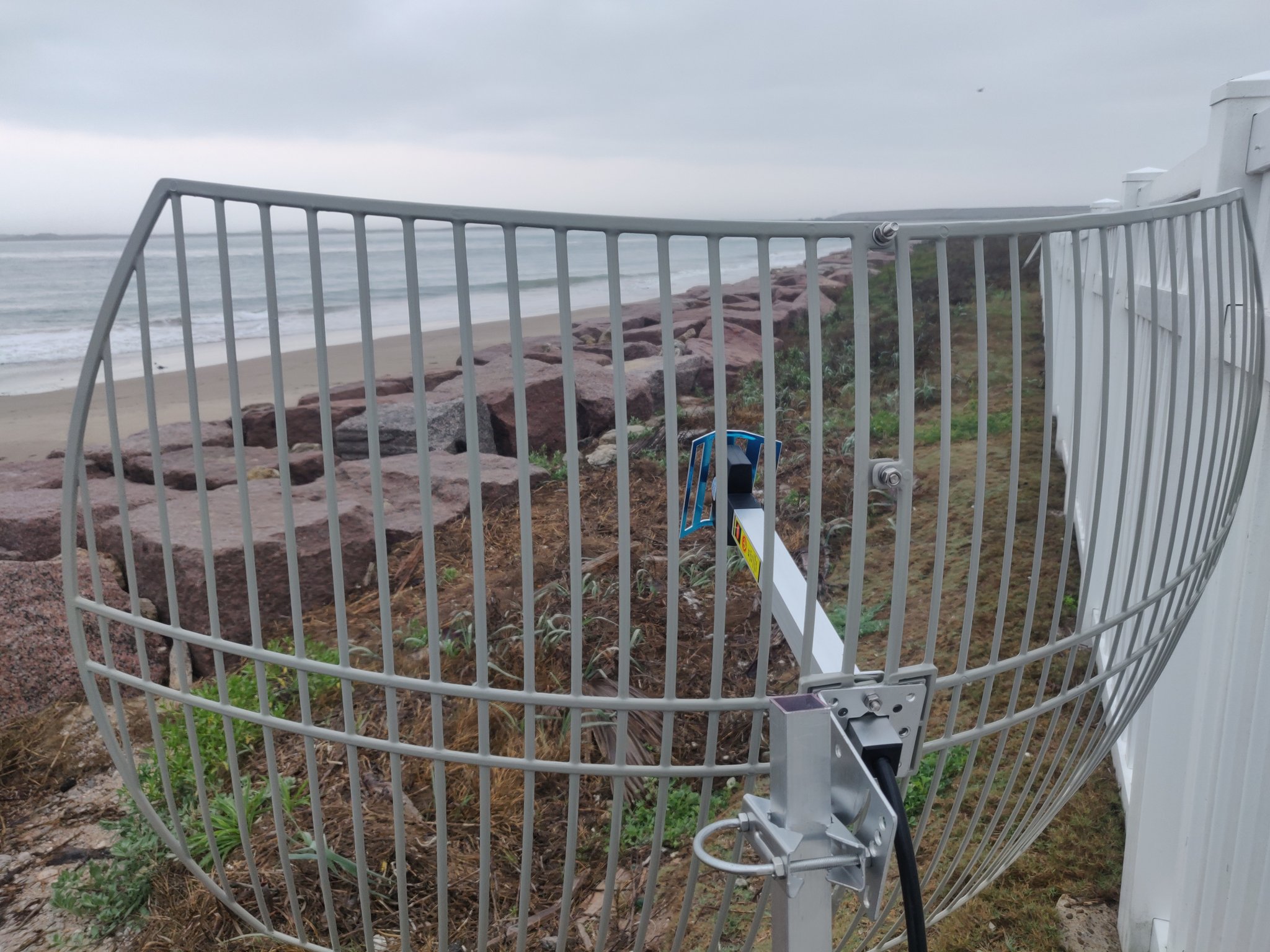 antenna near Boca Chica, Texas