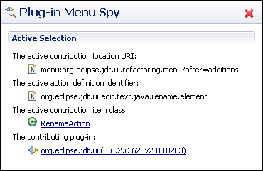 Plug-in Menu Spy