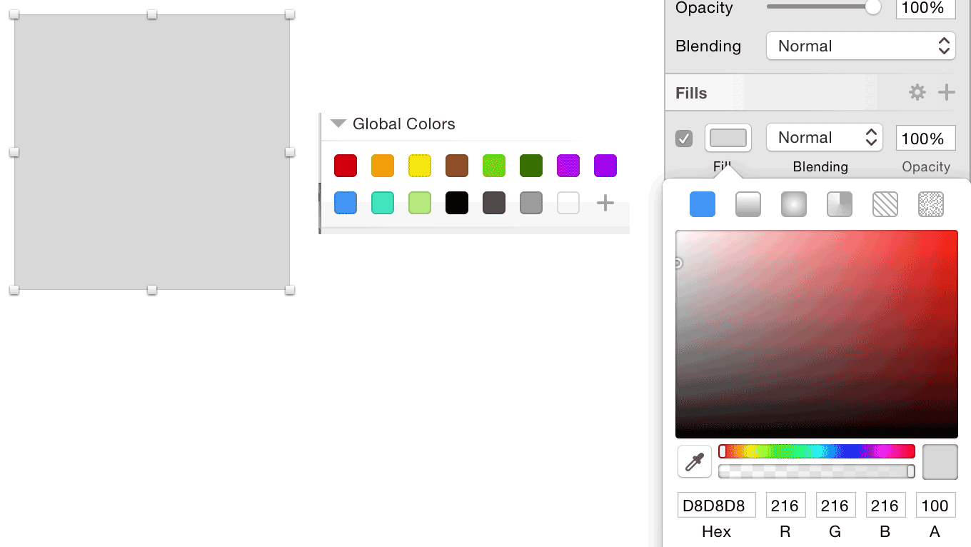 Sketch Global Colors shared