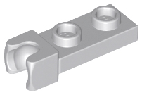 Plate, Modified 1 x 2 with Small Tow Ball Socket on End