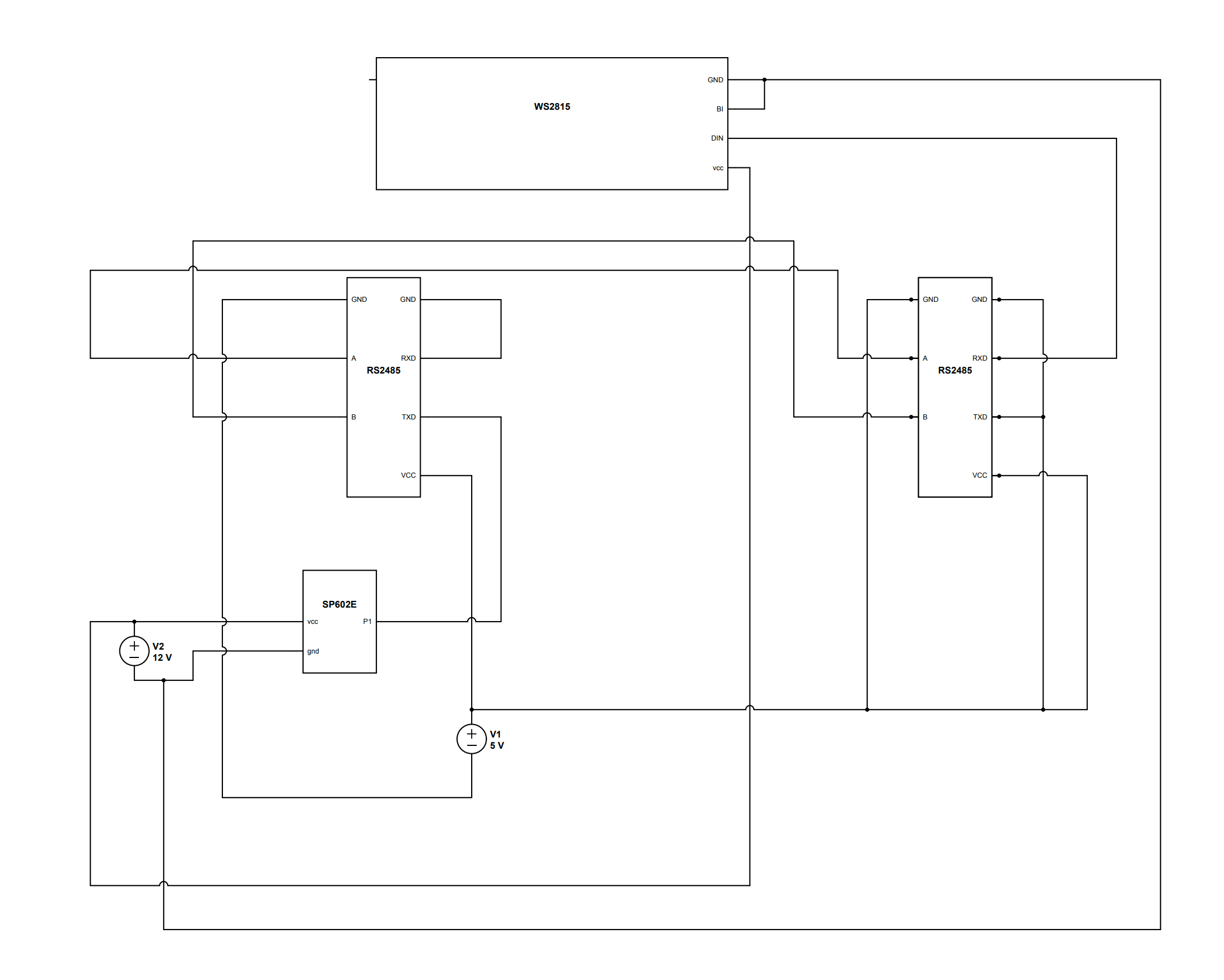 current schematic of working setup