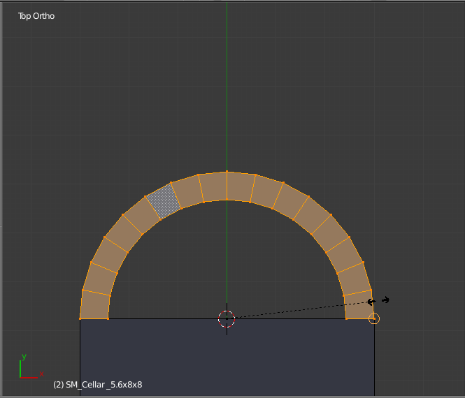 Snapping picks only the most right side vertex