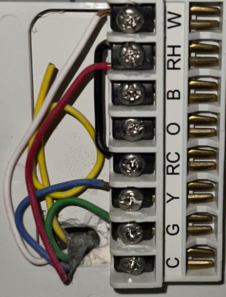 thermostat terminal