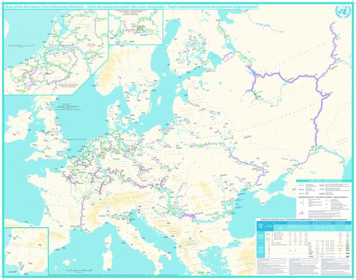 European inland waterways - 2012