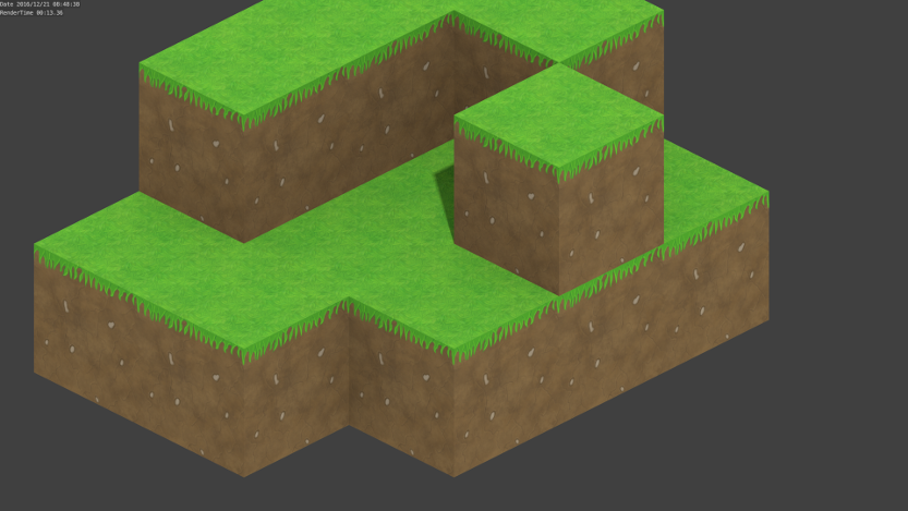 Grass 3D tile by Sipho