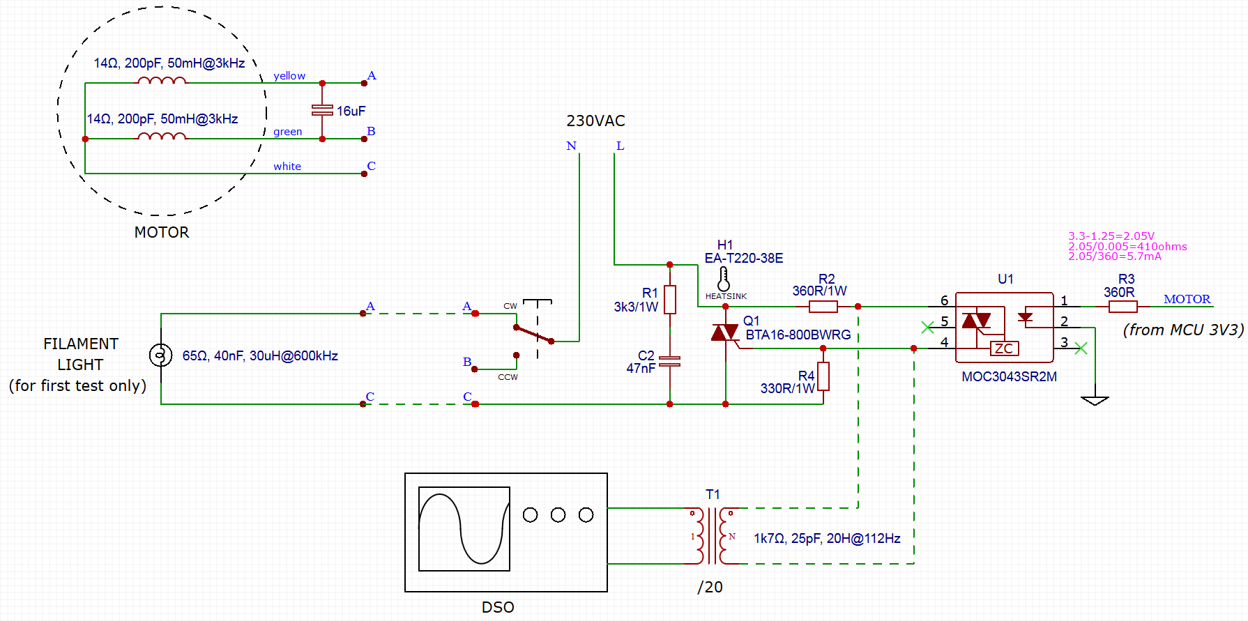 Phase Angle Control Schematic