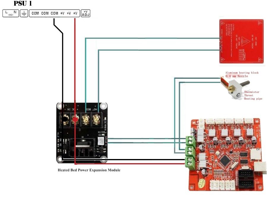 External MOSFET schematic