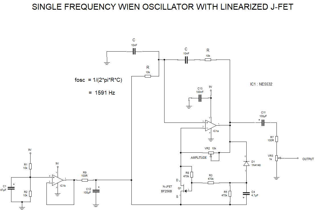 Wien Oscillator.