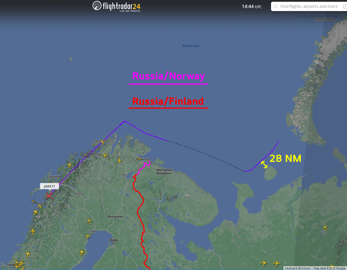 Russia Norway border