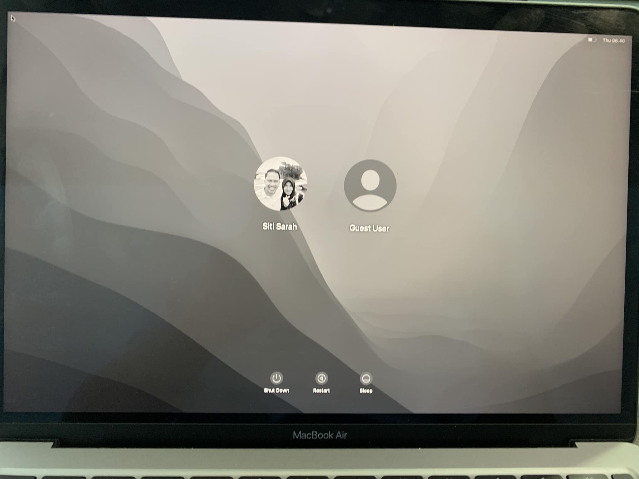 image of macbook screen