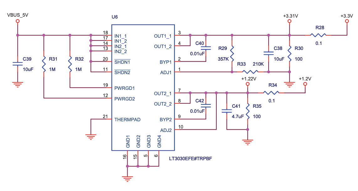 Lattice iCE evaluation kit power supply