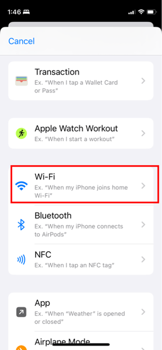 Select WiFi Automation