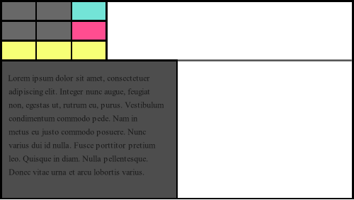 text in rectangle