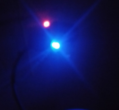 diffraction source, ignore the red light