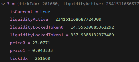 calculated liquidity