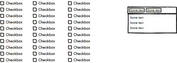 checkbox select box