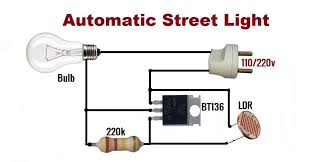 LDR Circuit with TRIAC136 and LDR