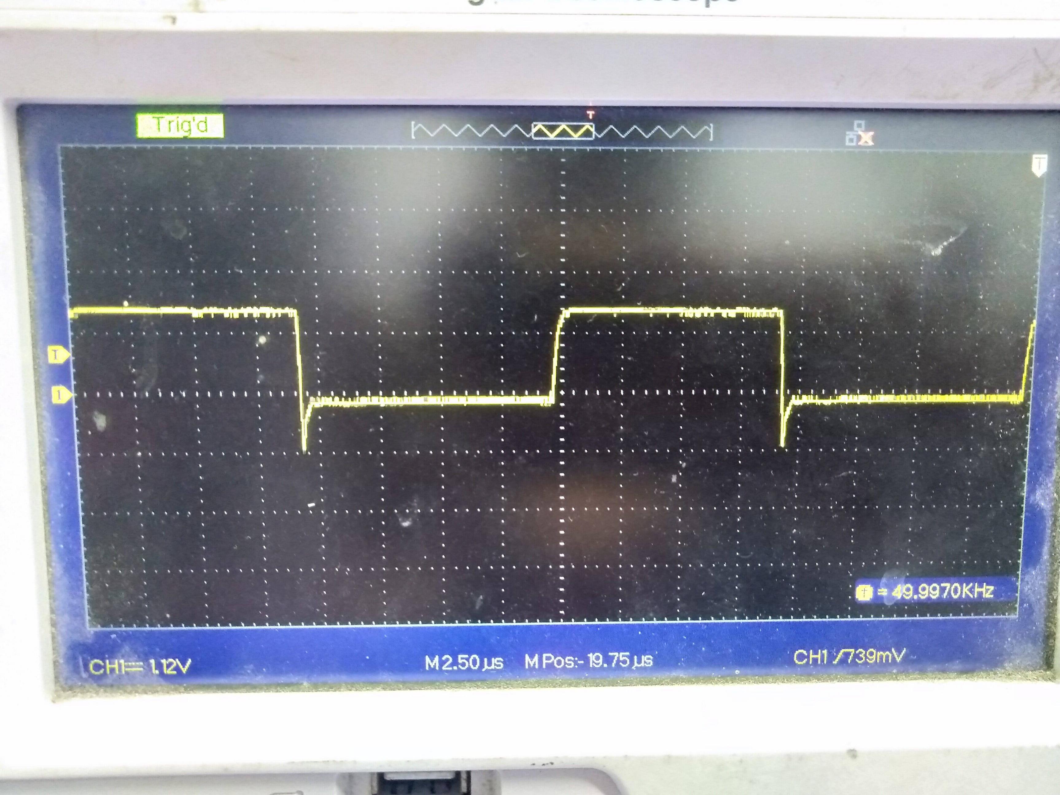 Lower side IGBT gate voltage