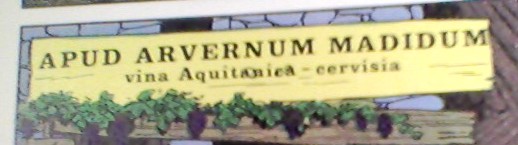 Apud Arvernum Madidum sign