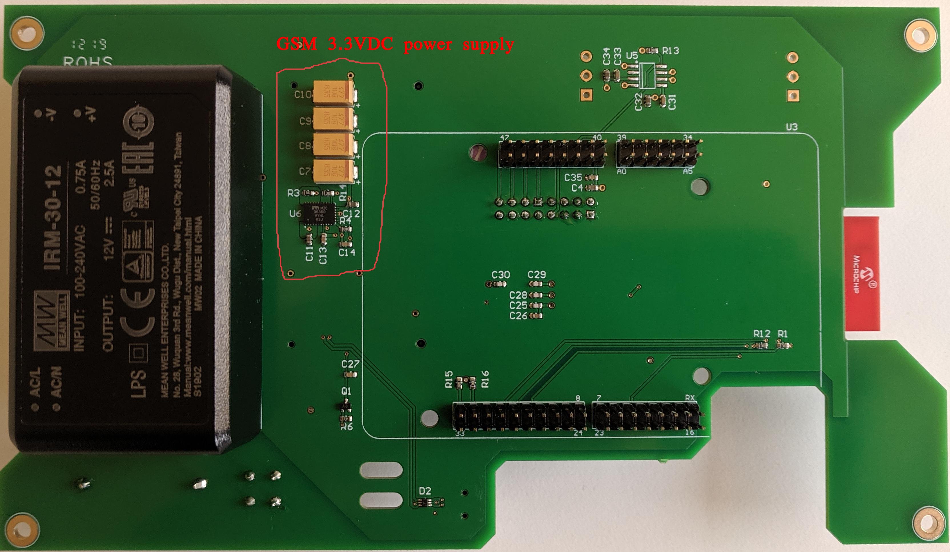 Bottom of PCB without Udooneo