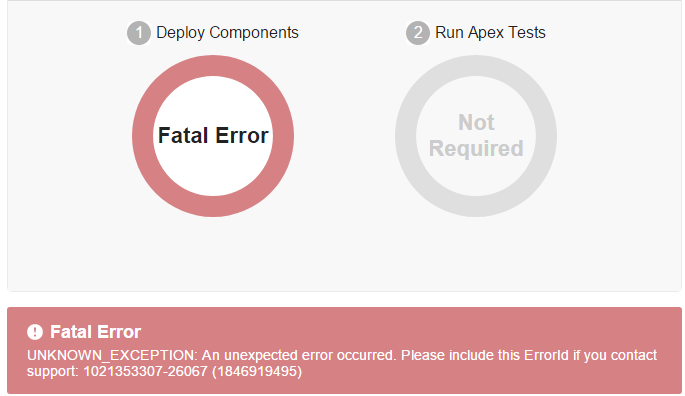 Fatal Error