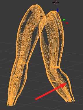 Mesh in Wireframe View