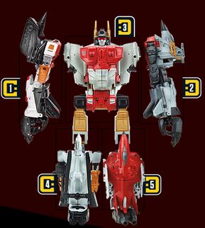 Combiner Wars Superion from Hasbro site