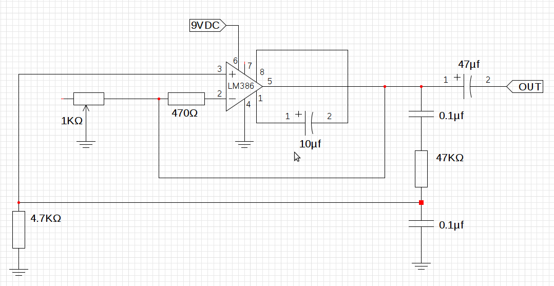 my wien bridge LM386