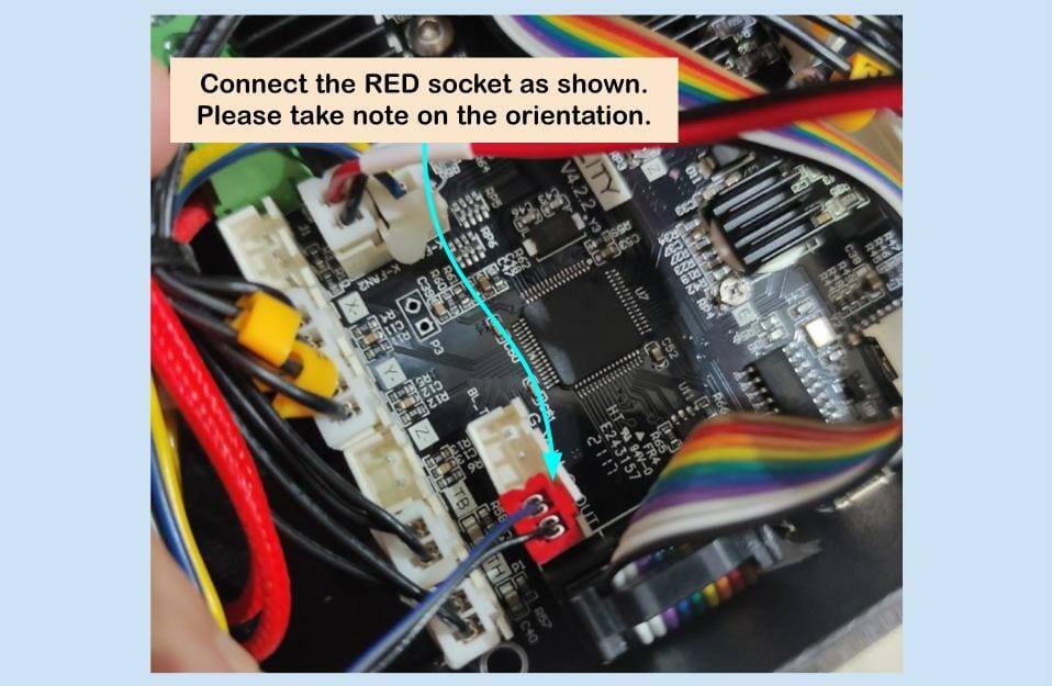 Connecting the BLTouch probe input