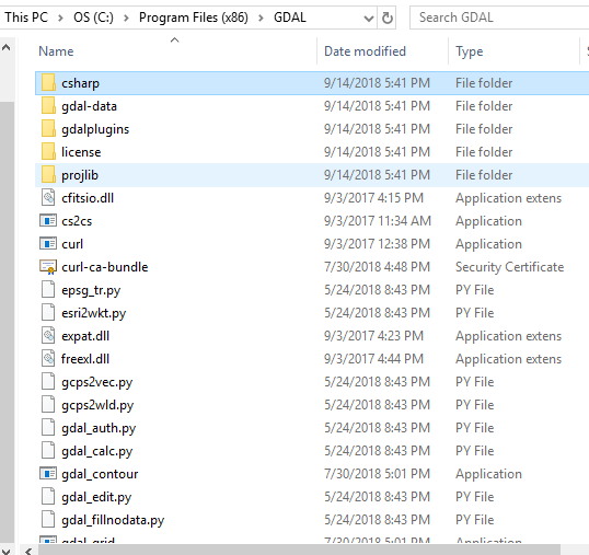 Here's what the folder looks like, for your reference