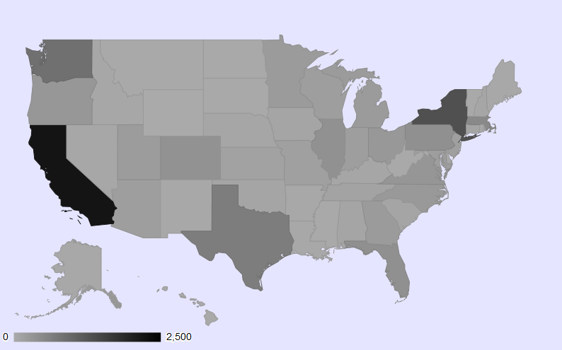 State by User Count