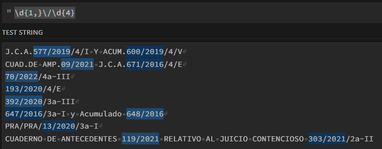 Imagen regex hecha en javaGOD