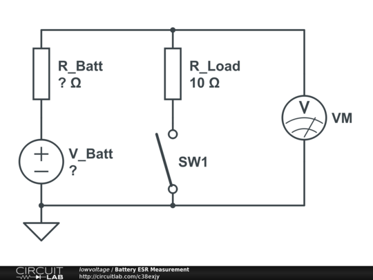 Battery ERS Measurements