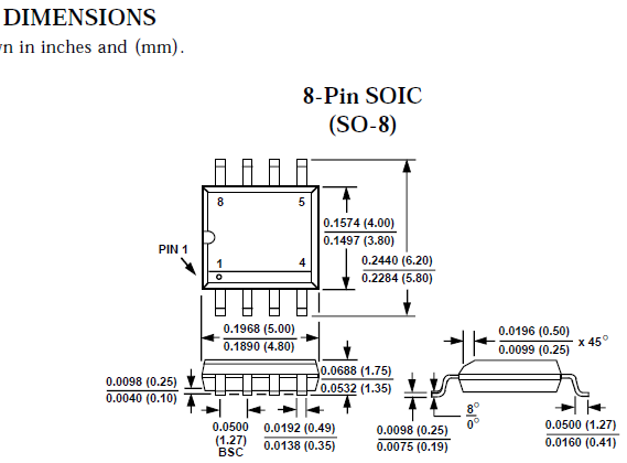 8-SOIC drawing