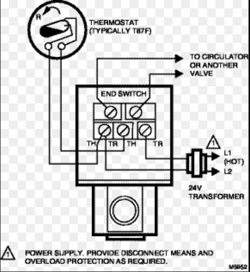 Honeywell zone valve wiring diagram