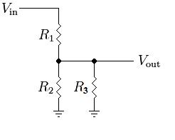 Modified Resistive Voltage Divider