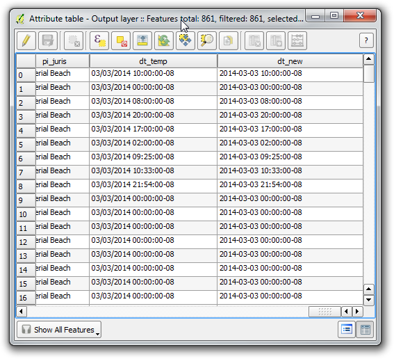 Date and time component using existing script