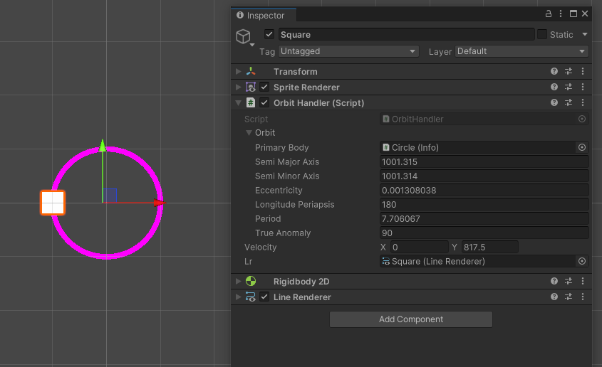 Circular-ish orbit