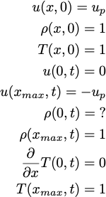 Boundary Conditions and Initial Conditions