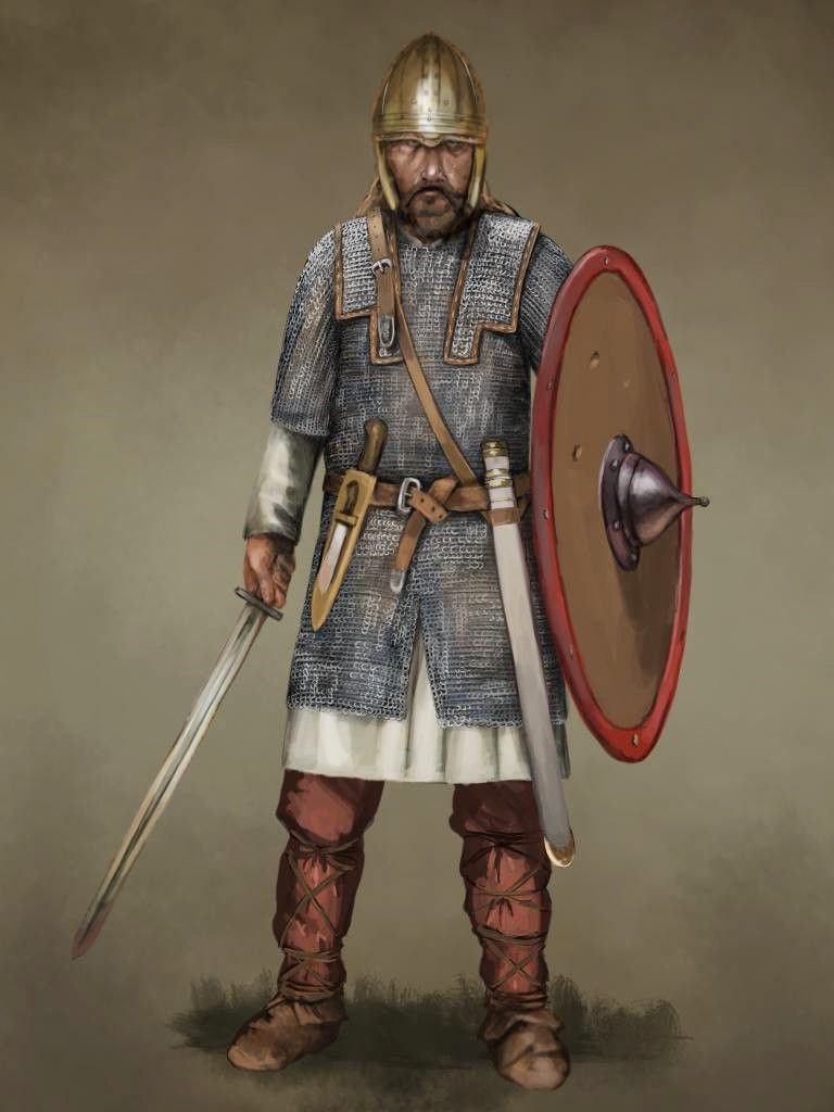 Frankish warrior