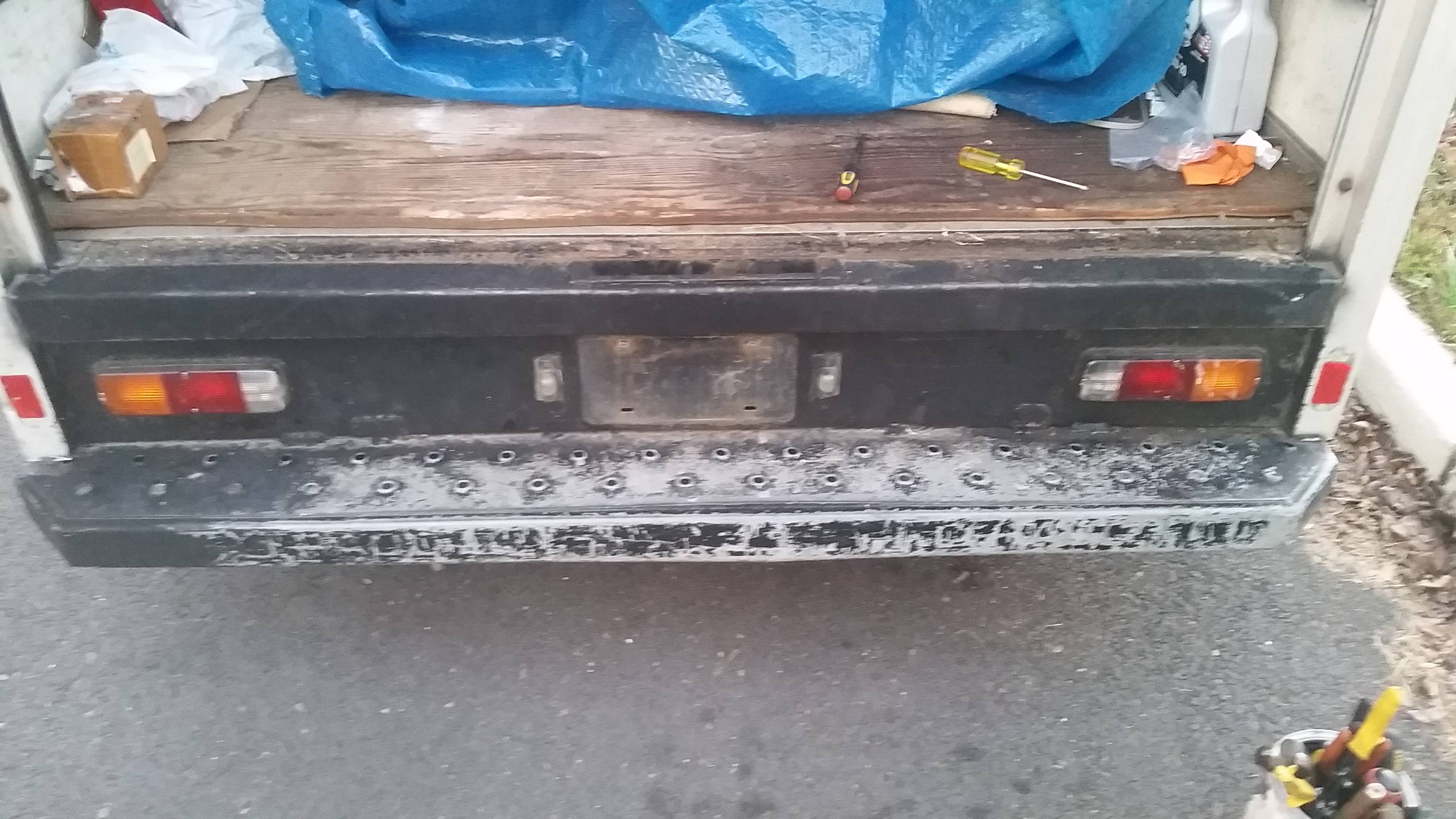 rear of box truck